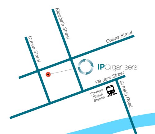 IP Organisers Location Map